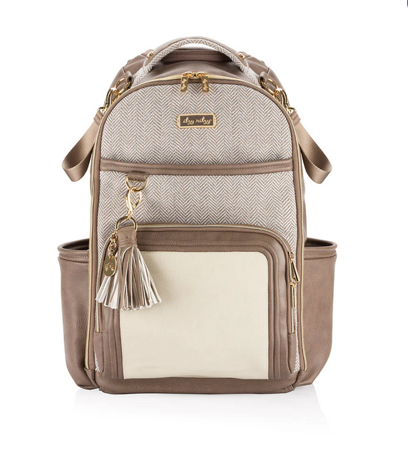 Itzy Ritzy Vanilla Latte Boss Backpack - Best Place To Buy Baby